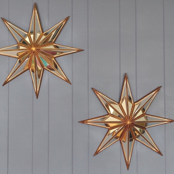 Star beveled 8 point mirrors - Picture 7 of 15